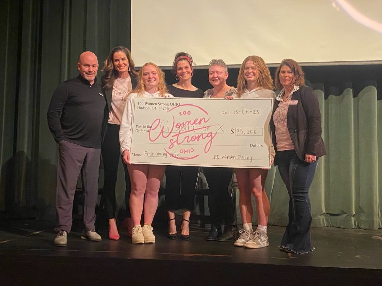 Gladiator non profit winners, girls smiling
